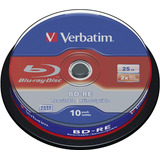 Verbatim Bd-re 25gb 10pk Husillo 2x Disco Blu-ray Marca