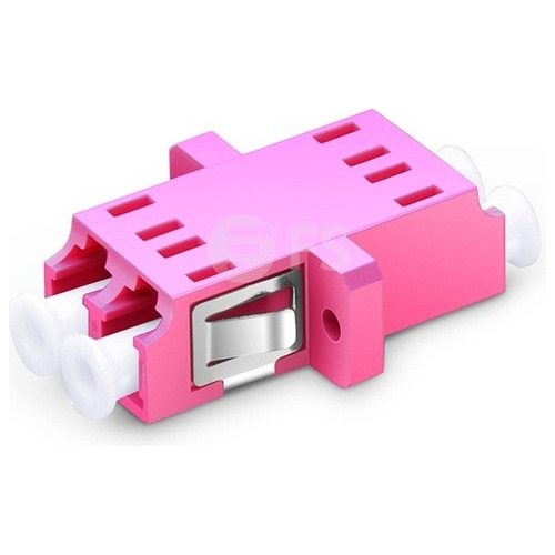 Acoplador Fo Lc/upc Multimodo Om4 Duplex - Magenta X 10unid