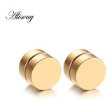 2 Aretes Piercing Magnético Tipo Expansor (6,8,10 Mm) Oferta