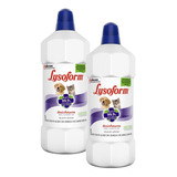 Desinfetante Pet Lysoform Suave Odor Ofertinha 2 Unidades 2l