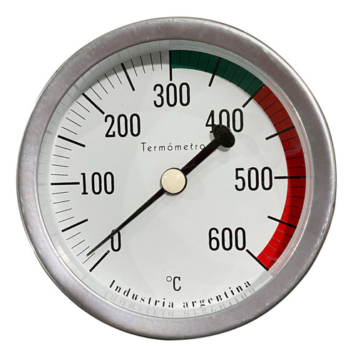 Termometro Medidor Temperatura Horno Barro 600º 22cm 