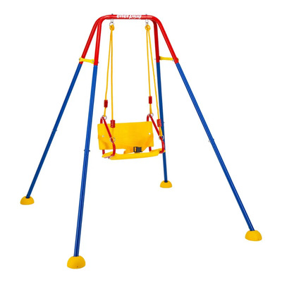Columpio Cheyenne Enerplay Modelo 2102 Color Rojo\u002Fazul\u002Famarillo | Meses sin interés