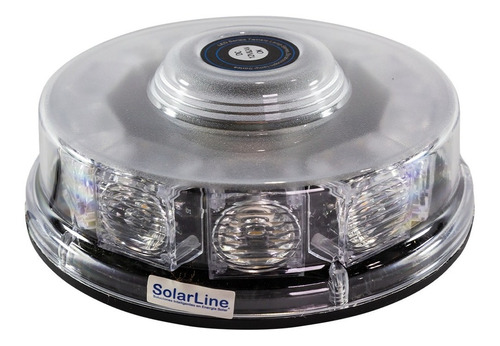 Baliza Led Ambar Redonda 12 24 Volts 20 Watts Amarilla Ip67