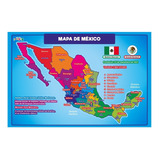 Mapa De Mexico Poster
