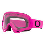 Óculos Oakley O-frame Mx Goggle Neon Pink Clear Pro