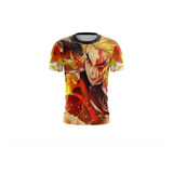 Playera Sublimada Rengoku D2 Demon Slayer Tallas Extra