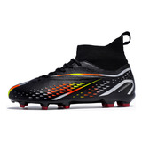 Botas De Fútbol Rápido Para Césped Artificial, Negro