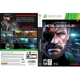 Metal Gear Solid V Ground Zeroes Xbox 360 Fisico