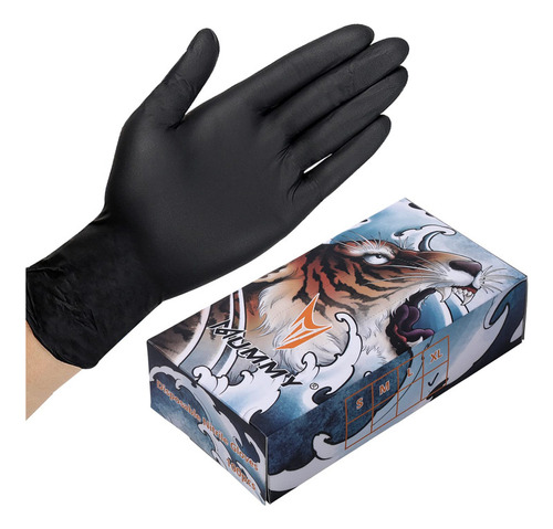 Guante De Tatuador  Mummy Guantes De Nitrilo Texturizados Ne