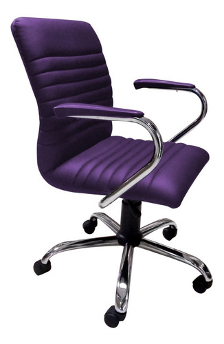 Sillón Oficina Pc Escritorio Con Brazos Cromados Envio Cuota