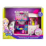 Playset Polly Pocket Jet Privado Deluxe  Gkl62