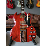 Gibson Sg Standard 61 With Maestro Vibrola Vintage Cherry