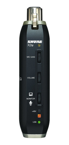 Shure X2u Xlr-a-usb Adaptador De Señal