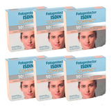 Combo X6 Isdin Fotoprotector Spf50+ Compacto Arena 10 Gr