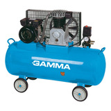 Compresor De Aire Gamma 150 Litros 3hp G2804ar Sale Out Color Celeste Fase Eléctrica Monofásica Frecuencia 50 Hz