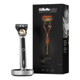 Gillette Labs Kit Barbear Luxo Com Navalha Aquecida