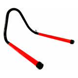 Gancho Suporte Horizontal Parede Para 2 Bicicleta Mtb Speed Cor Preto