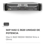 Amplificador Potenciado Skp Maxg 3620