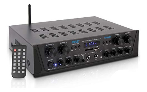 Amplificador Karaoke Bluetooth Pyle 500w - 4 Canales