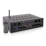 Amplificador Karaoke Bluetooth Pyle 500w - 4 Canales