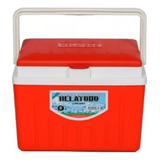 Helatodo Conservadora Lunchera Chica 6 Lts Color Rojo