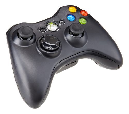 Controle Xbox 360 Original Preto Branco Joystick Usado