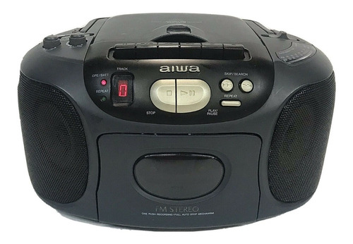 Rádio Aiwa Csd-ex110u/ Cd Player Taca Fita Am Fm Com Defeito