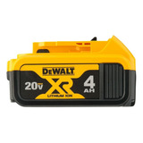 Batería De Iones De Litio Dewalt Dcb204-b3 Xr, 4,0 Ah, 20 V