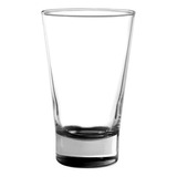 Set De 6 Vasos London Base Color Negro Cristar