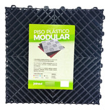 Piso Tapete Modular Áreas Úmidas - Kit Com 6 Peças 30cmx30cm