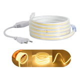 Fita Led Cob 14w 110v Ip65 10 Metros Branco Neutro 4000k 