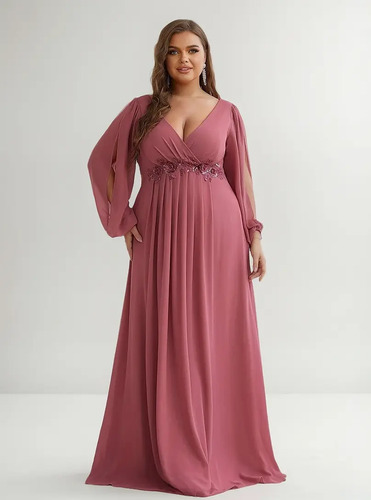 Vestido Largo Elegante Fiesta Calidad Premium Xs\u002Ftalla Extra | Meses sin interés