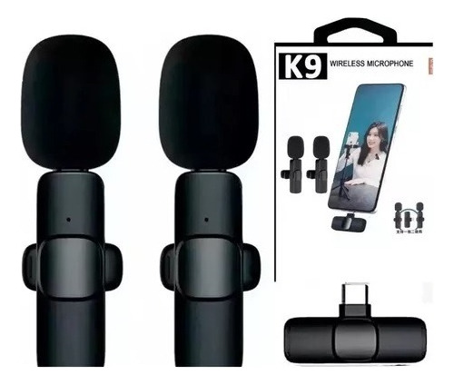 Microfono Inalambrico K9 Para Celulares Android/iPhone