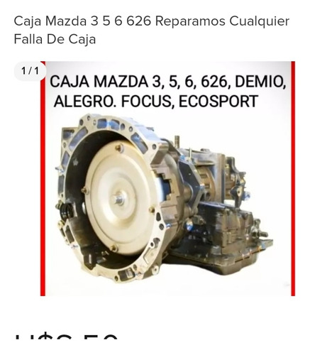 Reparacin Y Venta De Caja De Mazda 3,5,6 Demio,626,eco Spor Foto 2