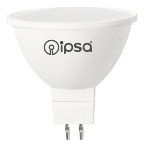 Paquete De 10 Focos Ipsa Mr16 Led 6500k Color De La Luz Blanco Frío