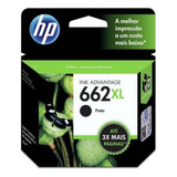 Cartucho Hp 662 Xl Black Original 1015 1510 2516 2546 2646