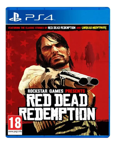 Red Dead Redemption Ps4 Juego Fisico Cd Sellado 