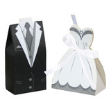 150pz Dulceros Para Boda, Cajitas Cajas Novios, Dulces