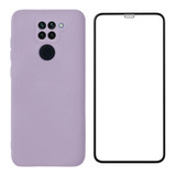 Capa Capinha Case Compatível Redmi Note 9 + Película 3d