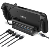 Dock Steam Deck 6 En 1 Usb-c Hdmi 2.0 Tres Usb 3.0 Lan 1000m