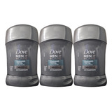 Pack X3 Dove Men+care Desodorante En Barra Cuidado Total 50g