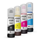 Kit 4 Tintas Epson T544 Originales Ecotank L110/l3110/l3150