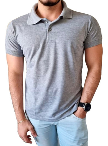 Camisa Polo Básica Masculina Original - Pronta Entrega