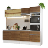 Armario De Cocina Completo 240cm Diamante Madesa 06 - B/m