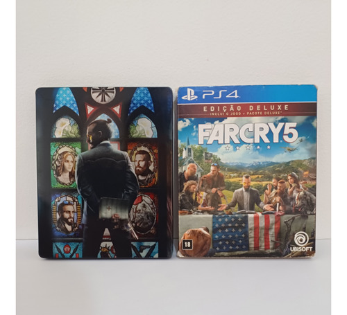 Far Cry 5 Edição Deluxe Ps4 Steelbook Completo