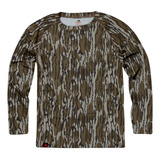 Mossy Oak Polera De Caza Estándar Para Hombre Ropa De Camufl