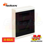 Tablero Superficie Pvc 36 Din Zm 536 Roker Electro Medina