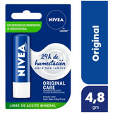 Bálsamo Labial Nivea Original Care 24h De Humectación 4.8gr 