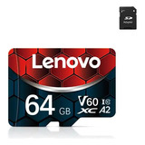 Cartao De Memoria Micro Sd Lenovo 64gb