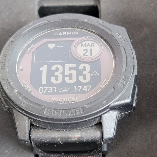 Reloj Garmin Instinct Solar Impecable